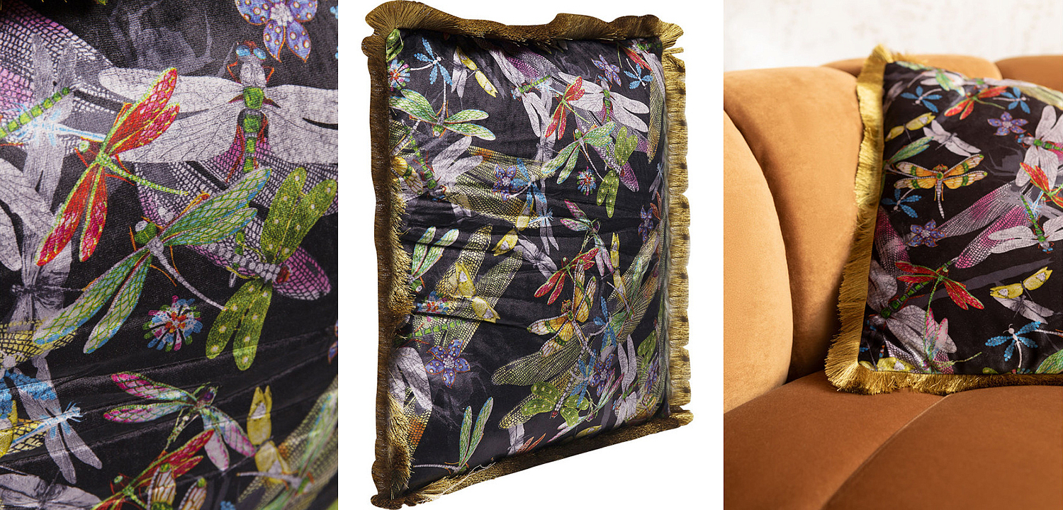 Подушка Dragonflies Подушка Dragonflies - Loft-Concept в Твери