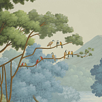 Обои ручная роспись African Savannah Eden варинант исполнения - 2 | Loft Concept в Твери