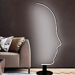 Напольный светильник Профиль Лица Face Contour варинант исполнения - 2 | Loft Concept в Твери