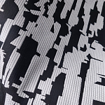 Мебельная ткань Жаккард черно-белый принт 145 см T2-126 варинант исполнения - 3 | Loft Concept в Твери