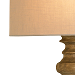 Бра светодиодное с тканевым абажуром на фигурном основании Undercut варинант исполнения - 1 | Loft Concept в Твери