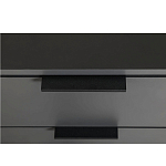 Комод цвета графит с 3-мя ящиками Strict Lines  варинант исполнения - 5 | Loft Concept в Твери