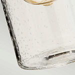 Бра с цилиндрическим прозрачным плафоном из стекла с пузырьками Elstead Lighting варинант исполнения - 5 | Loft Concept в Твери