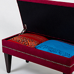 Мягкая банкетка с зоной для хранения Casket Red варинант исполнения - 2 | Loft Concept в Твери
