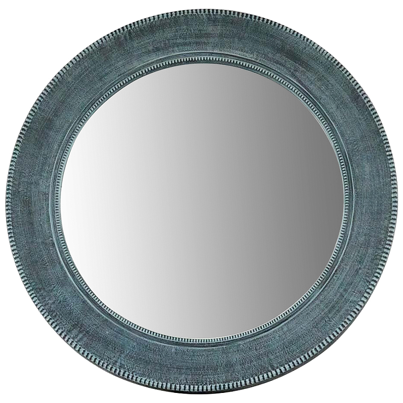 Круглое настенное зеркало Francis Mirror Бирюзовый Зеркало Круглое настенное зеркало Francis Mirror Бирюзовый Зеркало в Твери | Loft Concept