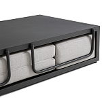 Садовый диван на каркасе из алюминия Petro варинант исполнения - 6 | Loft Concept в Твери