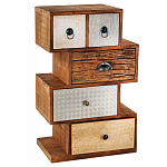 Тумба необычной формы с выдвижными ящиками Shift варинант исполнения - 1 | Loft Concept в Твери