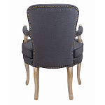 Кресло Aubrey Classical Armchair dark grey velour варинант исполнения - 3 | Loft Concept в Твери