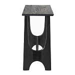 Консоль деревянная чёрная Black Tanner варинант исполнения - 2 | Loft Concept в Твери