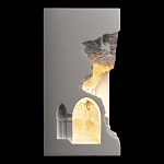 Встраиваемый в стену гипсовый светильник под покраску с эффектом разрушенной стены Antiquity Athena варинант исполнения - 5 | Loft Concept в Твери