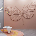 Барельеф BUTTERFLY варинант исполнения - 2 | Loft Concept в Твери