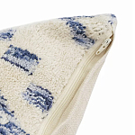 Чехол на подушку с узором в этно-стиле Blue Ikat варинант исполнения - 2 | Loft Concept в Твери