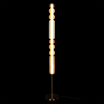 Торшер с разноцветными стеклянными цилиндрами и шарами Eclecticism  варинант исполнения - 1 | Loft Concept в Твери