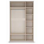 Шкаф 3-х дверный с зеркальными дверями Satin Furniture варинант исполнения - 3 | Loft Concept в Твери