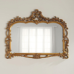 Зеркало настенное в ажурной раме в стиле барокко Ornate Ornaments варинант исполнения - 3 | Loft Concept в Твери