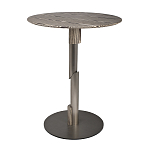 Стол барный круглый высокий с полосатым узором Zebroids варинант исполнения - 1 | Loft Concept в Твери