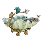 Чаша в виде листка лотоса с птицами Eden Garden варинант исполнения - 4 | Loft Concept в Твери