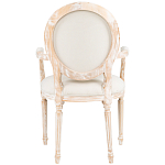 Стул с подлокотниками из массива бука бежевый Solid Luxury варинант исполнения - 2 | Loft Concept в Твери