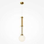 Подвесной светильник со стеклянными вставками Helios варинант исполнения - 1 | Loft Concept в Твери