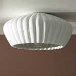 Потолочный светильник керамический Ceramic Embossed Lamp варинант исполнения - 1 | Loft Concept в Твери