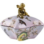 Фарфоровая шкатулка Butterflies and an angel варинант исполнения - 2 | Loft Concept в Твери