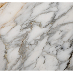 Столик журнальный с круглой мраморной столешницей на трех опорах Marble Stone Drawing варинант исполнения - 3 | Loft Concept в Твери