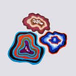 Сет из 3-х ковров «SAPPHIRE, QARTZITE, LABRADORITE» варинант исполнения - 1 | Loft Concept в Твери