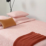 Постельное белье розового цвета с рисунком 150х200 см Blossom Essence варинант исполнения - 5 | Loft Concept в Твери