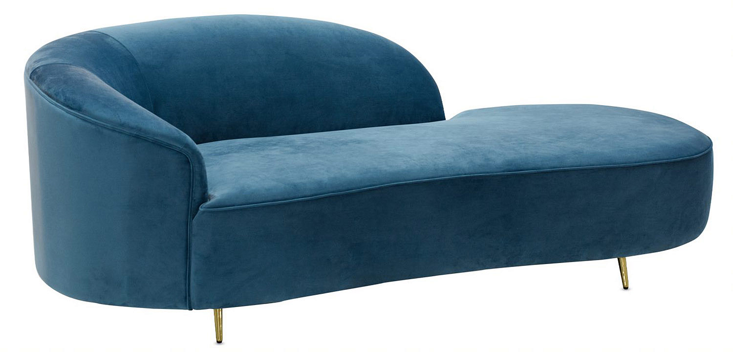 Диван Salvaire Lounge Sofa blue Диван Salvaire Lounge Sofa blue - Loft-Concept в Твери