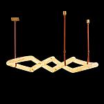 Люстра подвесная с фигурным светодиодным плафоном Calcite Figural Light варинант исполнения - 1 | Loft Concept в Твери