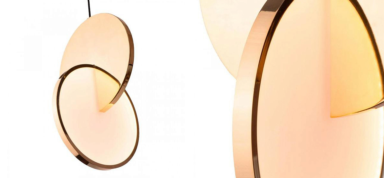 Подвесной светильник Eclipse Pendant Light Gold Подвесной светильник Eclipse Pendant Light Gold - Loft-Concept в Твери