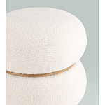 Пуф Полли S тедди белый варинант исполнения - 3 | Loft Concept в Твери