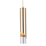 Подвесной светильник Metal Acrylic Tube Gold Hanging Lamp варинант исполнения - 1 | Loft Concept в Твери