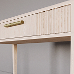 Элегантная Консоль Primo с выдвижным ящиком Светлый дуб варинант исполнения - 3 | Loft Concept в Твери