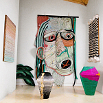 Арт-Объект плетеный из нитей большой портрет Joana Schneider  варинант исполнения - 1 | Loft Concept в Твери