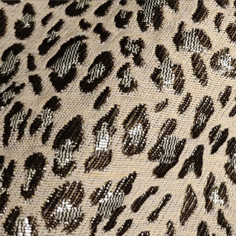 Мебельная ткань Жаккард коричневый животный принт 140 см T2-127  в Твери | Loft Concept 