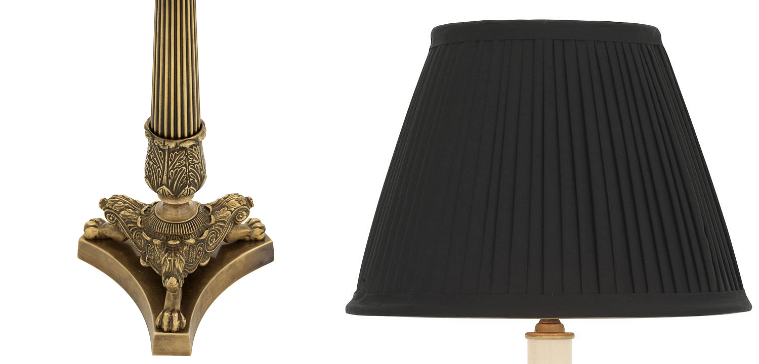 Настольная лампа Eichholtz Table Lamp Perignon Brass Настольная лампа Eichholtz Table Lamp Perignon Brass - Loft-Concept в Твери