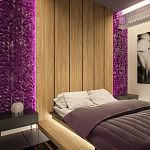 Гипсовая 3D панель с принтографией PM-45 варинант исполнения - 2 | Loft Concept в Твери