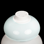 Настольная лампа из стеклянных сфер в пастельных тонах Высота 40 см Pastel Lunaria варинант исполнения - 5 | Loft Concept в Твери