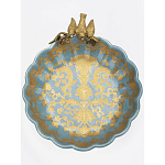 Блюдо фарфоровое Птица на ветке Flora варинант исполнения - 5 | Loft Concept в Твери