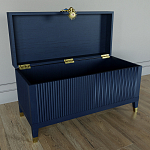 Большой дизайнерский Сундук Elsa Dreams Blue варинант исполнения - 2 | Loft Concept в Твери