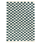 Ковер с шахматным принтом Chess Layout с эффектом шерсти варинант исполнения - 1 | Loft Concept в Твери