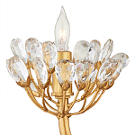 Люстра золотая в виде растения Golden Flower Glade варинант исполнения - 2 | Loft Concept в Твери