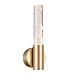 Бра c цилиндрическим прозрачным плафоном с имитацией из кубиков льда Freezing варинант исполнения - 2 | Loft Concept в Твери