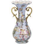 Ваза фарфоровая с попугаями Gaya варинант исполнения - 1 | Loft Concept в Твери