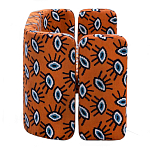 Акцентный Двухместный Диван Leela Оранжевый Орнамент варинант исполнения - 4 | Loft Concept в Твери