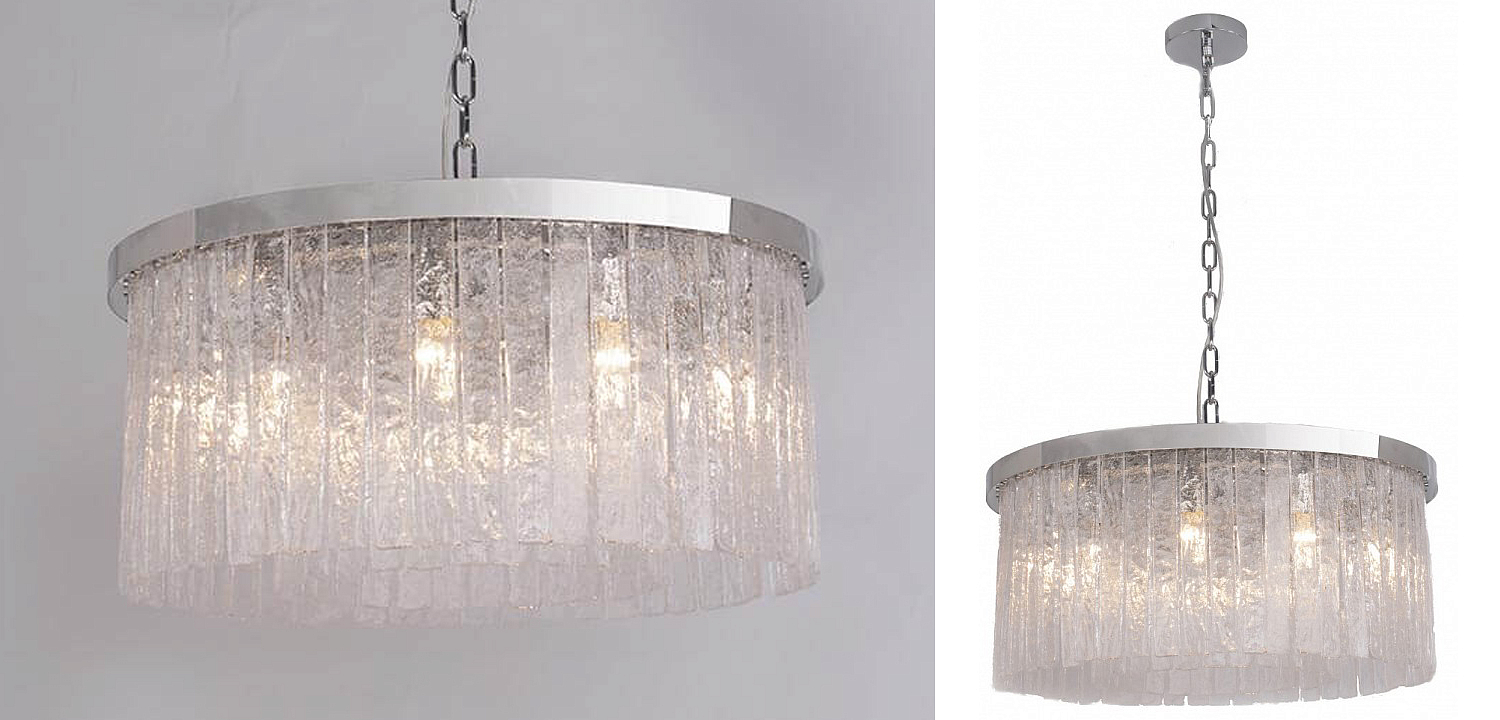 Люстра Crystal Harvey Nickel Chandelier 60 Люстра Crystal Harvey Nickel Chandelier 60 - Loft-Concept в Твери