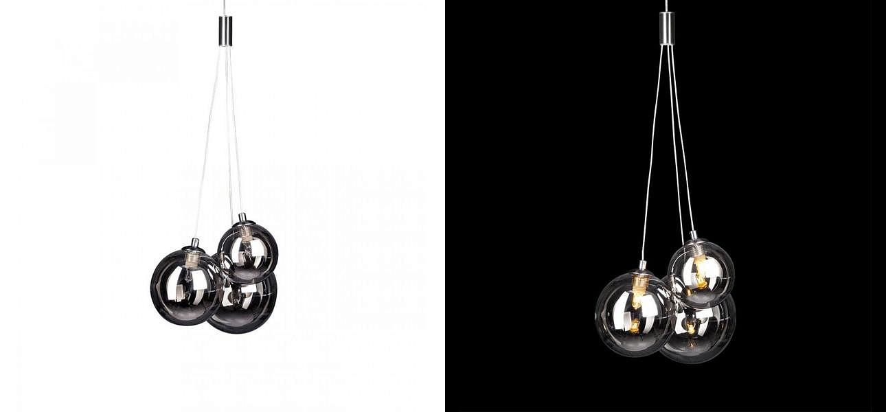 Люстра Multi Ball Black Люстра Multi Ball Black - Loft-Concept в Твери