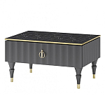 Стол журнальный с ящиком Expanses of Beauty Graphite варинант исполнения - 1 | Loft Concept в Твери