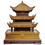 Макет Китайской башни архитектурная миниатюра  варинант исполнения - 2 | Loft Concept в Твери